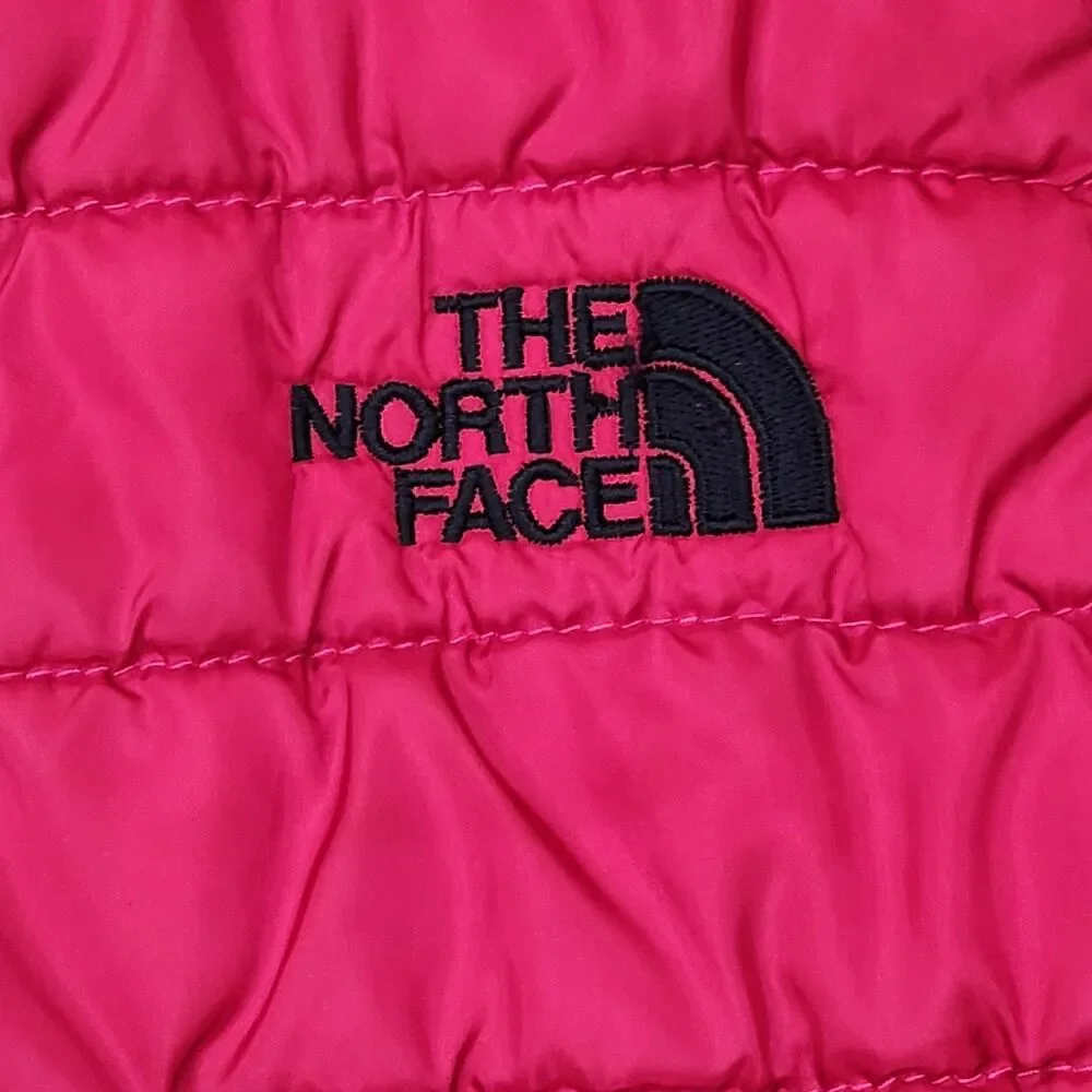 The North Face‎ Puffer Vest Men's Large Red Full Zip Sleeveless Pockets Outdoors